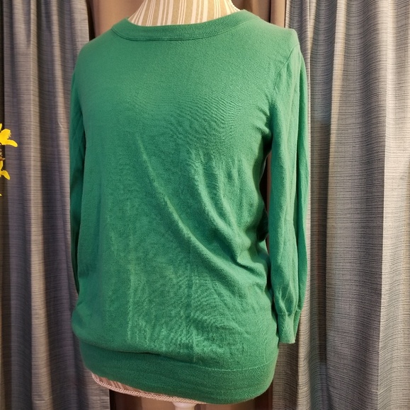 🌻🌺J. CREW 3/4 SLEEVE SPRING LIGHTWEIGHT SWEATER! - Picture 3 of 5